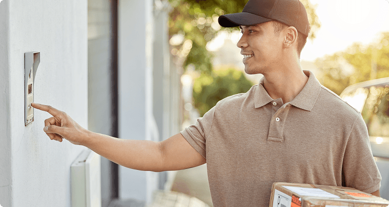 Delivered to your door