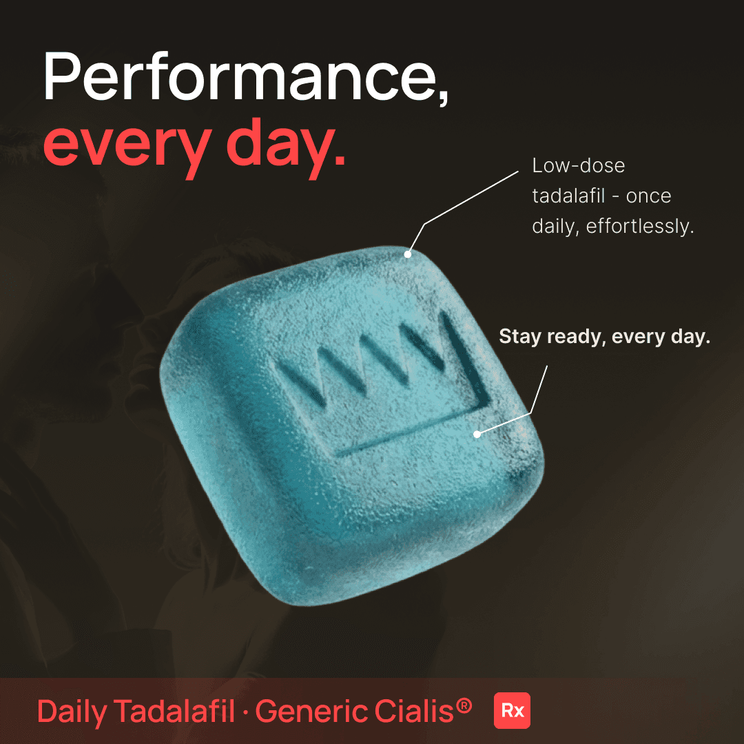 Daily Tadalafil — performance, every day