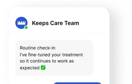 Ongoing care and check-ins